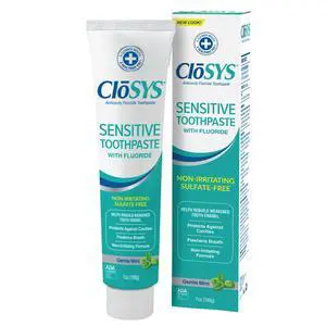 Fluoride Toothpaste, 7 Ounce, Gentle Mint, Whitening, Enamel Protection, Sulfate Free Fluoride Toothpaste, 7 Ounce, Gentle Mint, Whitening, Enamel Protection, Sulfate Free