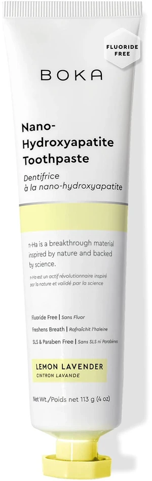 Toothpaste - Fluoride Free Toothpaste, Nano Hydroxyapatite Toothpaste | Appropriate for Sensitive Teeth - Adult Oral Care - Lemon Lavender - 4 Oz, 1PK Toothpaste - Fluoride Free Toothpaste, Nano Hydroxyapatite Toothpaste | Appropriate for Sensitive Teeth - Adult Oral Care - Lemon Lavender - 4 Oz, 1PK