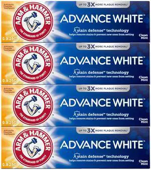 Advance Whitening Toothpaste .9 Oz Travel Size 4 Pk. Advance Whitening Toothpaste .9 Oz Travel Size 4 Pk.