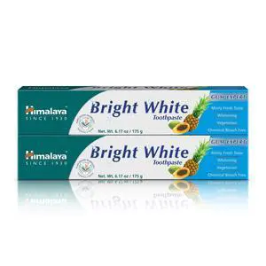 Bright White Toothpaste, Fluoride Free to Reduce Plaque & Whiten Teeth, 6.17 oz, 2 Pack Bright White Toothpaste, Fluoride Free to Reduce Plaque & Whiten Teeth, 6.17 oz, 2 Pack