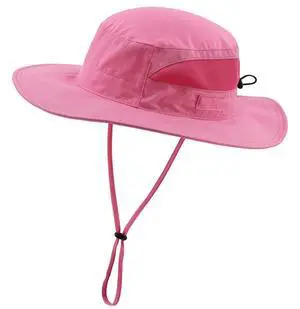 Women's UPF 50+ Safari Sun Hat Breathable UV Protection Fishing Hat (Hot Pink) Women's UPF 50+ Safari Sun Hat Breathable UV Protection Fishing Hat (Hot Pink)