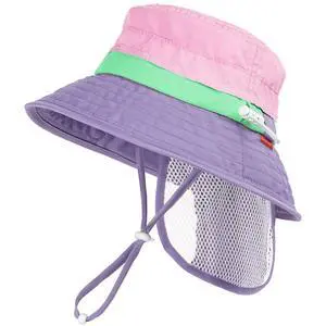 Baby Sun Hat with Neck Flap, Windproof, Sunscreen, Warm, UPF 50+ DryShade SkyCandy Outdoor Beach Hat for 0-24 Months Toddler Boys & Girls (US, Age, 6 Months, 24 Months, Purple) Baby Sun Hat with Neck Flap, Windproof, Sunscreen, Warm, UPF 50+ DryShade SkyCandy Outdoor Beach Hat for 0-24 Months Toddler Boys & Girls (US, Age, 6 Months, 24 Months, Purple)