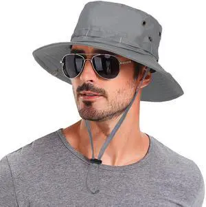 Wide Brim Sun Hat for Men Women, UPF 50+ UV Protection Beach Bucket Hat, Summer Outdoor Safari Fishing Hats Wide Brim Sun Hat for Men Women, UPF 50+ UV Protection Beach Bucket Hat, Summer Outdoor Safari Fishing Hats