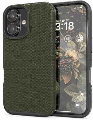 Dual Guard Compatible with iPhone 16 Case, Compatible with MagSafe Shockproof Protection Dual Layer Case for Apple iPhone 16 (6.1") - Sage Dual Guard Compatible with iPhone 16 Case, Compatible with MagSafe Shockproof Protection Dual Layer Case for Apple iPhone 16 (6.1") - Sage