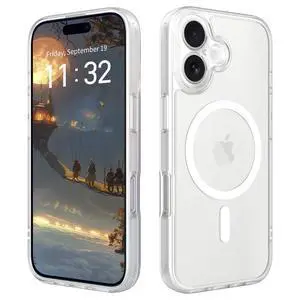 for iPhone 17 Case - Military Grade Shockproof, Scratch Resistant, 360° Full-Body Protection, for MagSafe Compatible - Clear for iPhone 17 Case - Military Grade Shockproof, Scratch Resistant, 360° Full-Body Protection, for MagSafe Compatible - Clear