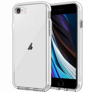 Case for iPhone SE 3/2 (2022/2020 Edition), iPhone 8 and iPhone 7, 4.7-Inch, Non-Yellowing Shockproof Phone Bumper Cover, Anti-Scratch Clear Back (Clear) Case for iPhone SE 3/2 (2022/2020 Edition), iPhone 8 and iPhone 7, 4.7-Inch, Non-Yellowing Shockproof Phone Bumper Cover, Anti-Scratch Clear Back (Clear)