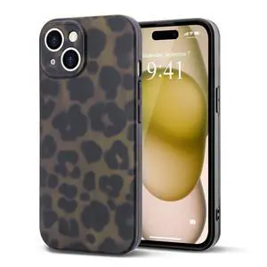 Aesthetic Tortoise Shell Phone Case for iPhone 14,Retro Cool Girl Leopard Print Brown Amber Trendy Full Camera Protective Cover for iPhone 14, Green Amber Leopard Print Aesthetic Tortoise Shell Phone Case for iPhone 14,Retro Cool Girl Leopard Print Brown Amber Trendy Full Camera Protective Cover for iPhone 14, Green Amber Leopard Print