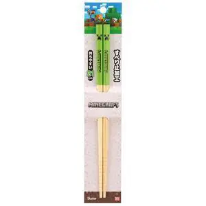 ANT4-A Bamboo Safety Chopsticks 8.3 inches (21 cm) Minecraft Creeper Chopsticks ANT4-A Bamboo Safety Chopsticks 8.3 inches (21 cm) Minecraft Creeper Chopsticks