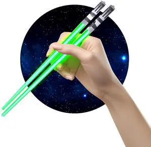 Sabers Chop Lightsaber Led Light Up 1 Pair Skywalker Green Sabers Chop Lightsaber Led Light Up 1 Pair Skywalker Green