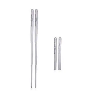 Foldable Telescopic Titanium Chopsticks Outdoor Camping Travel Picnic Folding Tableware Cutlery Titanium Camping Utensils Ti1004T Foldable Telescopic Titanium Chopsticks Outdoor Camping Travel Picnic Folding Tableware Cutlery Titanium Camping Utensils Ti1004T