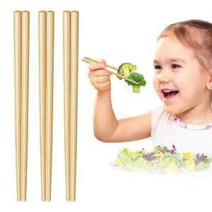 5 Pairs Kids Short Chopsticks 7inch Bamboo Reusable Training Chop Sticks for Beginners 5 Pairs Kids Short Chopsticks 7inch Bamboo Reusable Training Chop Sticks for Beginners