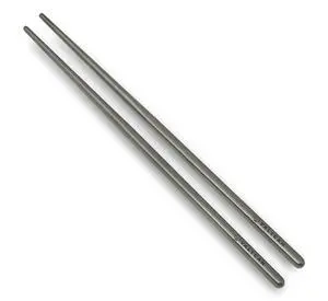 Titanium Chopsticks 9 inch 27g Ultralight - Grooved Tips, Zero Metallic Taste, Squared Anti-Roll Ends, Reusable Sushi Noodle Ramen Chopstick, Dishwasher Safe, Carry Bag, Camping Lunch Titanium Chopsticks 9 inch 27g Ultralight - Grooved Tips, Zero Metallic Taste, Squared Anti-Roll Ends, Reusable Sushi Noodle Ramen Chopstick, Dishwasher Safe, Carry Bag, Camping Lunch