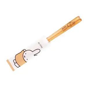 Dick Bruna 490584 Miffy Clear Chopsticks 9.1 inches (23 cm), Light Orange, Made in Japan Dick Bruna 490584 Miffy Clear Chopsticks 9.1 inches (23 cm), Light Orange, Made in Japan
