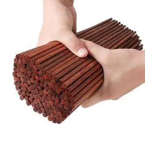 50 Pairs Bulk Wooden Chopsticks 9.5 Inches Brown, Reusable Disposable Dishwasher Safe, Chinese & Japanese Style Chop Sticks 50 Pairs Bulk Wooden Chopsticks 9.5 Inches Brown, Reusable Disposable Dishwasher Safe, Chinese & Japanese Style Chop Sticks