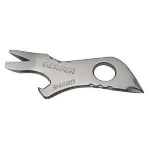 Gear Shard 7-in-1 Keychain Multitool - Screwdriver, Bottle Opener, EDC Compact Tool - Fathers Day Dad Gifts, Gifts for Men, Silver Gear Shard 7-in-1 Keychain Multitool - Screwdriver, Bottle Opener, EDC Compact Tool - Fathers Day Dad Gifts, Gifts for Men, Silver