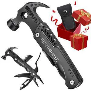Gifts for Men Dad, Cool Fathers Day Birthday Gifts Ideas for Men Grandpa Papa from Daughter Wife Son, BEST DAD EVER Gift, All in One Survival Tools Hammer Multitool, Camping Hunting Presents Gifts for Men Dad, Cool Fathers Day Birthday Gifts Ideas for Men Grandpa Papa from Daughter Wife Son, BEST DAD EVER Gift, All in One Survival Tools Hammer Multitool, Camping Hunting Presents