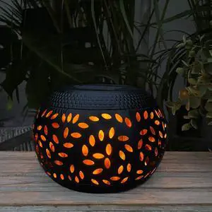 Solar Table Lantern Outdoor Waterproof-Dancing Flickering Flame Solar Powered LED Light,Black Metal Desktop Decorative Lamp for Gifts for Women Mom Desk Patio Garden Yard Decor Solar Table Lantern Outdoor Waterproof-Dancing Flickering Flame Solar Powered LED Light,Black Metal Desktop Decorative Lamp for Gifts for Women Mom Desk Patio Garden Yard Decor