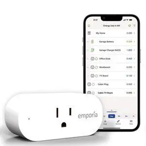 Energy Monitoring Smart Plug, WiFi Smart Outlet Plug Works with Alexa and Google Home - 15a WiFi Outlet with Timer, Mobile App, Home Energy Monitor, Scheduling - 2.4ghz WiFi Only (1 Pack) Energy Monitoring Smart Plug, WiFi Smart Outlet Plug Works with Alexa and Google Home - 15a WiFi Outlet with Timer, Mobile App, Home Energy Monitor, Scheduling - 2.4ghz WiFi Only (1 Pack)