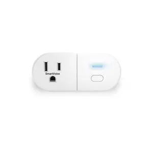 SmartVoice Smart Wall Plug, Single Outlet Voice Control, No WiFi or App, Hands-Free Control, Sleep & Wake Timer, ETL Listed SmartVoice Smart Wall Plug, Single Outlet Voice Control, No WiFi or App, Hands-Free Control, Sleep & Wake Timer, ETL Listed