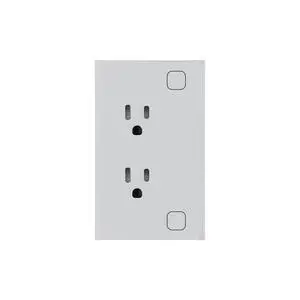 Smart Wall Outlet 4.65 X 2.83 X 1.69 Inches,Energy Monitoring,Zigbee Wall Socket 110220V,Work with Tuya/Alexa Need Zigbee Hub,Tempered Glass Panel,White Smart Wall Outlet 4.65 X 2.83 X 1.69 Inches,Energy Monitoring,Zigbee Wall Socket 110220V,Work with Tuya/Alexa Need Zigbee Hub,Tempered Glass Panel,White