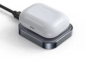 for Airpod , Designed Wireless for Airpods 4(ANC)/3rd/2nd Gen, for New AirPod Pro 3 (2025)/ 2nd Gen, Earbuds, Slim & Compact for Travel Home Office, (Grey) for Airpod , Designed Wireless for Airpods 4(ANC)/3rd/2nd Gen, for New AirPod Pro 3 (2025)/ 2nd Gen, Earbuds, Slim & Compact for Travel Home Office, (Grey)