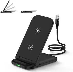 for Motorola Edge 2026, Foldable Wireless Charger Phone Stand for Moto Edge+, Plus 2025 2024 2023, Razr Ultra, Razr, G Power, G Stylus 5G 2026 2025 2024, 15W Desk Fast Charging Dock Station for Motorola Edge 2026, Foldable Wireless Charger Phone Stand for Moto Edge+, Plus 2025 2024 2023, Razr Ultra, Razr, G Power, G Stylus 5G 2026 2025 2024, 15W Desk Fast Charging Dock Station