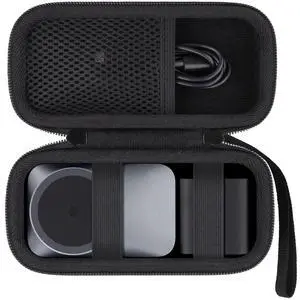 for Anker Prime 3-in-1 Wireless Charging Station, Hard Travel Case Compatible with Anker 25W Certified Palm-Sized Foldable Charger, Case Only (Black Case) for Anker Prime 3-in-1 Wireless Charging Station, Hard Travel Case Compatible with Anker 25W Certified Palm-Sized Foldable Charger, Case Only (Black Case)