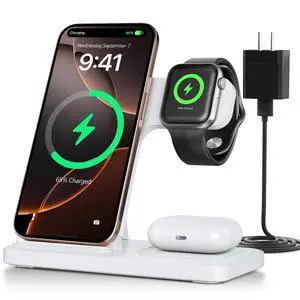2026 Traveling Portable Wireless Fast Charger for Apple & Android Charging Station 3 in 1 Charging for iPhone17 16 15 14 13 12 11,Apple Watch & Air pods 4 3 2 Pro,Samsung Galaxy-Gifts for Family 2026 Traveling Portable Wireless Fast Charger for Apple & Android Charging Station 3 in 1 Charging for iPhone17 16 15 14 13 12 11,Apple Watch & Air pods 4 3 2 Pro,Samsung Galaxy-Gifts for Family