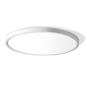 12 Inch LED Flush Mount Ceiling Light Fixture, 5000K Daylight White, 3200LM, 24W, Flat Modern Round Lighting Fixture, 240W Equivalent White Ceiling Lamp for Kitchens, Stairwells, Bedrooms.etc. 12 Inch LED Flush Mount Ceiling Light Fixture, 5000K Daylight White, 3200LM, 24W, Flat Modern Round Lighting Fixture, 240W Equivalent White Ceiling Lamp for Kitchens, Stairwells, Bedrooms.etc.