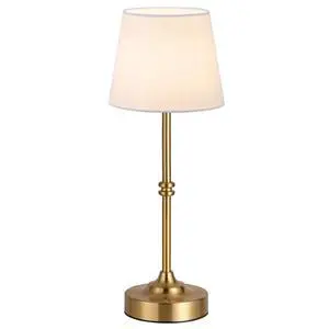 Rechargeable Cordless Table Lamp Gold - 1 Pack Brass 4000mAh Battery Operated Lamp, 3000K Warm Light, Touch Control Stepless Dimming, for Bedside, Dining Table, Home Decor Rechargeable Cordless Table Lamp Gold - 1 Pack Brass 4000mAh Battery Operated Lamp, 3000K Warm Light, Touch Control Stepless Dimming, for Bedside, Dining Table, Home Decor
