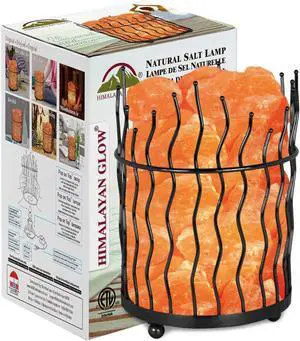 Pillar style Salt Basket Lamp with salt chunks, Himalayan Salt lamp with Touch Dimmer Control, Amber Glow, Idle for Home, Offices, and Dorm Decor Pillar style Salt Basket Lamp with salt chunks, Himalayan Salt lamp with Touch Dimmer Control, Amber Glow, Idle for Home, Offices, and Dorm Decor