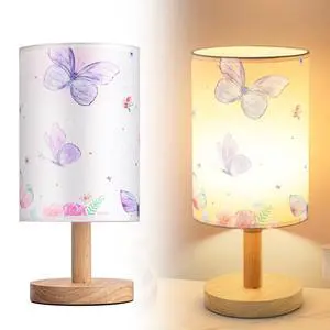 Butterfly Lamp Purple Desk for Kids Lamp Fabric Nightstand Table Lamps Bedside Decor for Girl Kids Reading Bedroom Living Room Home Office Christmas Gift Butterfly Lamp Purple Desk for Kids Lamp Fabric Nightstand Table Lamps Bedside Decor for Girl Kids Reading Bedroom Living Room Home Office Christmas Gift