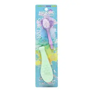Big Kidz Forever Brush with Replaceable Head Toothbrush for Children, 6 Years and Up, BPA Free ADA Accepted for Growing Teeth and Gums - Right and Left Handed, Extra Soft Big Kidz Forever Brush with Replaceable Head Toothbrush for Children, 6 Years and Up, BPA Free ADA Accepted for Growing Teeth and Gums - Right and Left Handed, Extra Soft