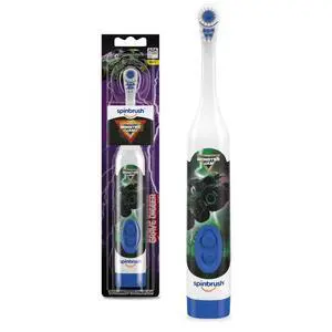 Monster Jam Grave Digger Battery Powered Electric Toothbrush for Children Ages 3+ with AA Battery, Soft Head Bristles Monster Jam Grave Digger Battery Powered Electric Toothbrush for Children Ages 3+ with AA Battery, Soft Head Bristles