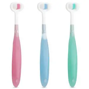 Extra Soft Toddler Toothbrush, Toddler Toothbrushes 1-2 1-3 2-4, Toothhugger High Efficient 3 Sides Baby Toothbrush 12 Months and Up, Infant Training Brush, Sensory Oral Care Set (3 Pack) Extra Soft Toddler Toothbrush, Toddler Toothbrushes 1-2 1-3 2-4, Toothhugger High Efficient 3 Sides Baby Toothbrush 12 Months and Up, Infant Training Brush, Sensory Oral Care Set (3 Pack)