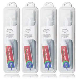 Toothbrush Travel kit, Portable Toothbrush kit (4-Pack) Toothbrush Travel kit, Portable Toothbrush kit (4-Pack)