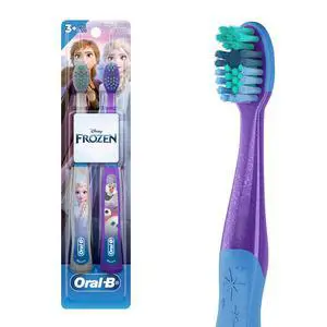Kid's Toothbrush Featuring Disney's Frozen II, Soft Bristles, for Children and Toddlers 3+, 2 Count Kid's Toothbrush Featuring Disney's Frozen II, Soft Bristles, for Children and Toddlers 3+, 2 Count