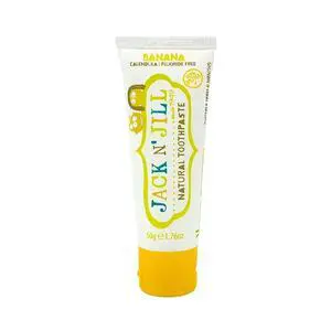 Natural Certified Kids Toothpaste: Banana - Organic Banana Flavoring, 40% Xylitol, Gluten Free, Vegan, Fluoride Free, SLS Free, Sugar Free - 1.76 oz (Pack of 1) Natural Certified Kids Toothpaste: Banana - Organic Banana Flavoring, 40% Xylitol, Gluten Free, Vegan, Fluoride Free, SLS Free, Sugar Free - 1.76 oz (Pack of 1)