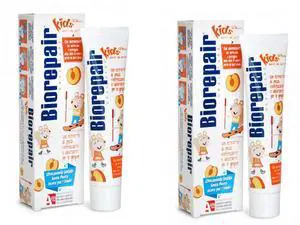 Kids 0-6 Oral Care Toothpaste Peach 1.7fl.oz 50ml, Pack of 2 Kids 0-6 Oral Care Toothpaste Peach 1.7fl.oz 50ml, Pack of 2