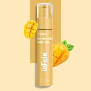 Mango Sorbet Flavoured Fluoride Toothpaste, Tropical Flavor for a Smooth, Fresh Smile Mango Sorbet Flavoured Fluoride Toothpaste, Tropical Flavor for a Smooth, Fresh Smile