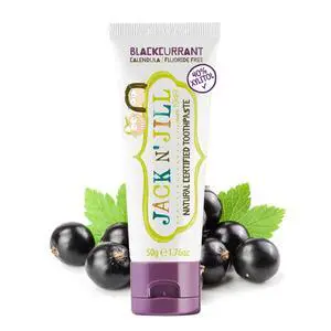 Natural Certified Toothpaste for Kids - Fluoride Free Kids & Toddlers Toothpaste, Gently Cleans Teeth, Helps Soothe Gums, 40% Xylitol, BPA Free - Blackcurrant, 1.76 oz (Pack of 1) Natural Certified Toothpaste for Kids - Fluoride Free Kids & Toddlers Toothpaste, Gently Cleans Teeth, Helps Soothe Gums, 40% Xylitol, BPA Free - Blackcurrant, 1.76 oz (Pack of 1)
