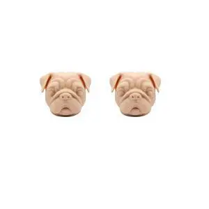 Pug Dog Toothpaste Dispenser - No Mess Squeezer Toothpaste Topper for Kids and Adults, Funny Bathroom Accessory,3D Printed(Set of 2) Pug Dog Toothpaste Dispenser - No Mess Squeezer Toothpaste Topper for Kids and Adults, Funny Bathroom Accessory,3D Printed(Set of 2)