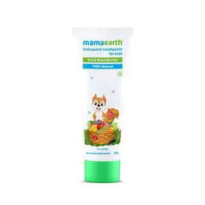 natural Mixed Fruit Baby Toothpaste | Gently Cleanses Teeth & Gums | Fights Cavities & Tooth Decay | Fluoride Free | Ideal Age 1 to 4 Years | Safe If Swallowed | 1.76 Oz/50g natural Mixed Fruit Baby Toothpaste | Gently Cleanses Teeth & Gums | Fights Cavities & Tooth Decay | Fluoride Free | Ideal Age 1 to 4 Years | Safe If Swallowed | 1.76 Oz/50g