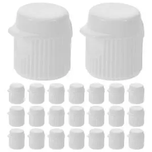 30 Pcs Flip Top Toothpaste Caps - M13 Screw-in Toothpaste Tops Compatible with Crest Arm Hammer Tubes - Replacement Tube Covers for Kids and Seniors - White 30 Pcs Flip Top Toothpaste Caps - M13 Screw-in Toothpaste Tops Compatible with Crest Arm Hammer Tubes - Replacement Tube Covers for Kids and Seniors - White