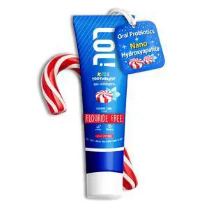 LOL Fluoride Free Toothpaste Kids, Nano Hydroxyapatite Toothpaste Kids with Probiotics & Xylitol, Remineralizing Toothpaste, Natural Plant-Based Foam, Peppermint Flavor LOL Fluoride Free Toothpaste Kids, Nano Hydroxyapatite Toothpaste Kids with Probiotics & Xylitol, Remineralizing Toothpaste, Natural Plant-Based Foam, Peppermint Flavor