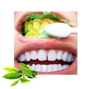 Green Tea Dental Care Tooth Whitening Powder, Oral Hygiene, Remove Smoke Stains Coffee Tea, Freshen Breath, 20g Green Tea Dental Care Tooth Whitening Powder, Oral Hygiene, Remove Smoke Stains Coffee Tea, Freshen Breath, 20g