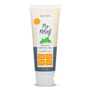 Pro Relief Fluoride Free Dental Gel with Zinc and for Soothing Irritated Gums and Support Gum Health Infused with Aloe Vera, Chamomile and Xylitol Dentist Recommended - 4 oz Pro Relief Fluoride Free Dental Gel with Zinc and for Soothing Irritated Gums and Support Gum Health Infused with Aloe Vera, Chamomile and Xylitol Dentist Recommended - 4 oz