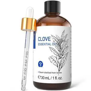 Clove Essential Oil for Teeth and Gums, Oral Care, Diffuser, Skin Clove Essential Oil for Teeth and Gums, Oral Care, Diffuser, Skin