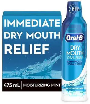 Dry Mouth Oral Rinse Mouthwash, Moisturizing Mint, 16 Fl Oz Dry Mouth Oral Rinse Mouthwash, Moisturizing Mint, 16 Fl Oz
