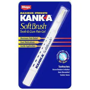 Soft Brush Tooth & Mouth Pain Gel, Professional Strength, 0.07 Ounce, Dual Relief Formula for Toothaches, Gum & Other Mouth Pain, Easy to Use Pen Applicator, Fast-Acting Pain Relief Soft Brush Tooth & Mouth Pain Gel, Professional Strength, 0.07 Ounce, Dual Relief Formula for Toothaches, Gum & Other Mouth Pain, Easy to Use Pen Applicator, Fast-Acting Pain Relief